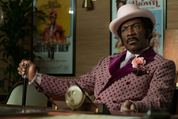 Eddie Murphy is up for best actor in a comedy for his performance in Netflix's Dolemite Is My Name.