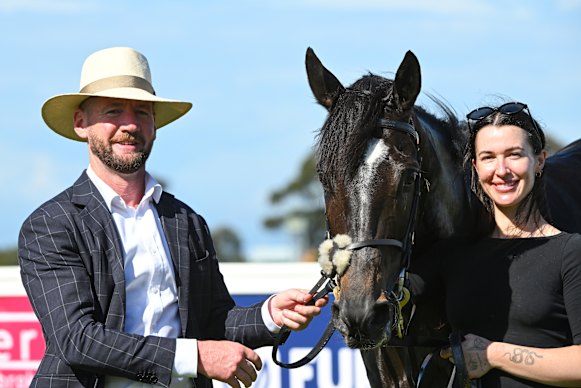 Ciaron Maher’s Point of Law catapulted into favouritism for the Melbourne Cup after a brilliant win in the Geelong Cup.