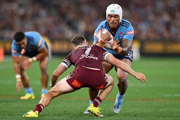 Brian To’o has been dropped after 17 successive Origin games for NSW.
