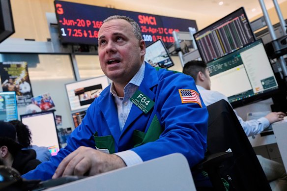 Wall Street gave up a big chunk of their historic gains from Wednesday as Donald Trump’s trade war continues to confuse and threaten the economy.