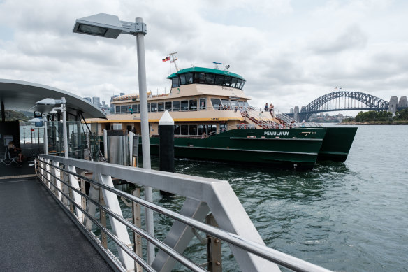 Labor pledged at the last election to boost ferry services to the inner west.