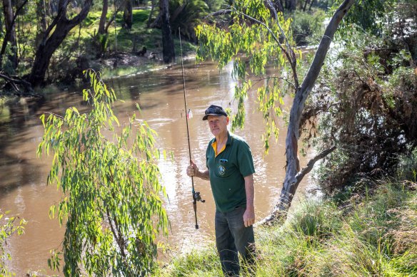 Gordon Wellington from the Rochester & District Angling Club hopes children in his region won’t miss out on fishing kits.