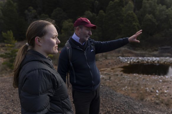 Ian Wright and Holly Nettle believe Sunny Corner highlights the importance of monitoring pollution and ensuring impacts on the environment are minimised.