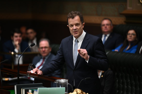 NSW Opposition Leader Mark Speakman delivered his budget reply speech on Thursday, describing Labor’s budget as a lost opportunity.