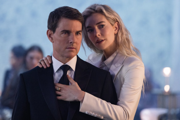 Tom Cruise and Vanessa Kirby in the latest film.