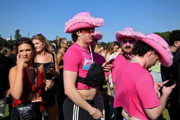 Patrons gather at the Listen Out festival at Centennial Park in 2023. 