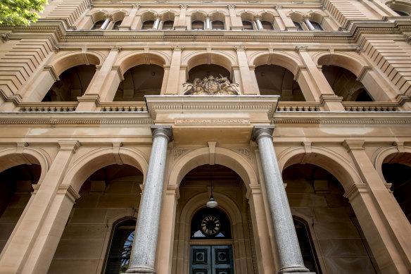 The classical Chief Secretary’s Building in the city.