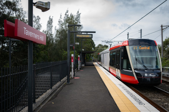 The under-utilised Taverners Hill light rail station was supposed to service a renewed residential precinct.