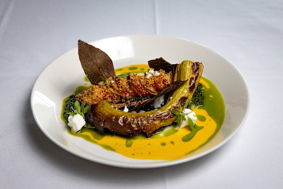 Patsy’s version of zucchini ripiene.