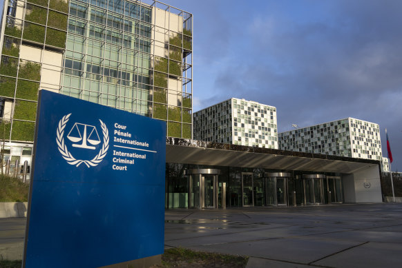 The International Criminal Court in The Hague, Netherlands.