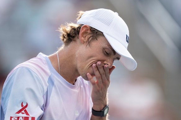 Alex de Minaur has not played at his usual lofty standard in recent months as new rivals emerge. 