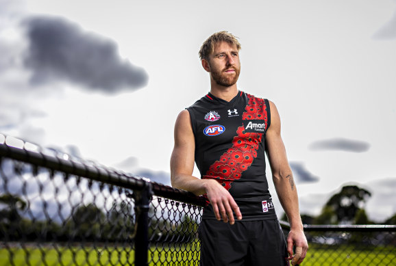 This could be Dyson Heppell’s last Anzac Day match.