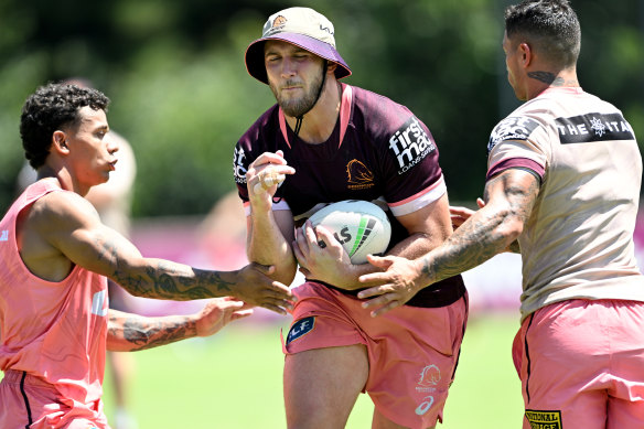 Brisbane back-rower Kurt Capewell joined Adam Reynolds as the desperately missed leadership Brisbane needed.