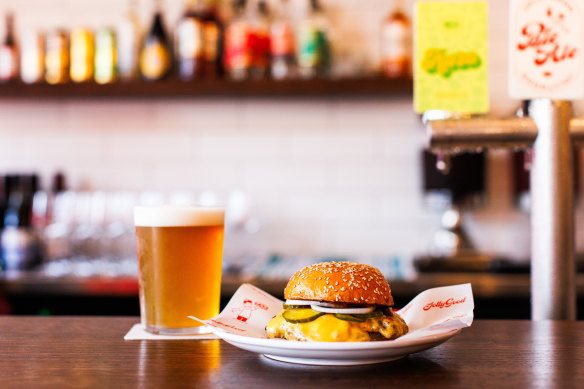 Burgers and beer are on the menu at JollyGood.