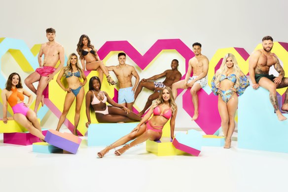 The cast of Love Island.
