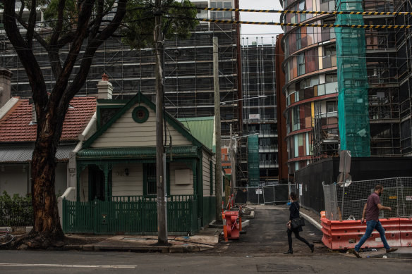 Every decision to build ugly and uninspiring developments in Sydney “has been conscious, not accidental”.