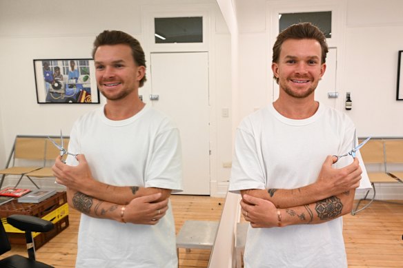 Gold Coast resident Sean McMillan, owner of a Tweed Heads-based barber shop, plans to change his hours a bit “to catch people on both sides of the border”.