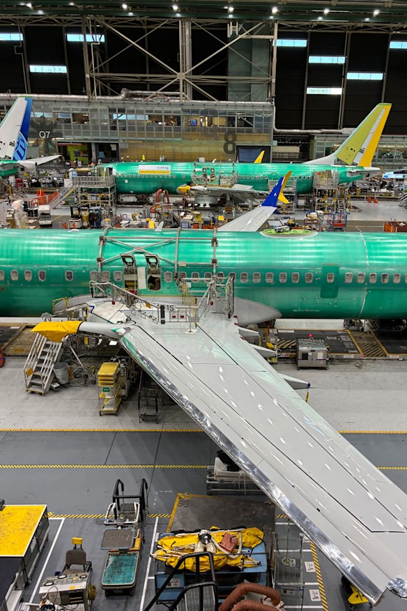 Boeing 737s have been made at the factory for decades.
