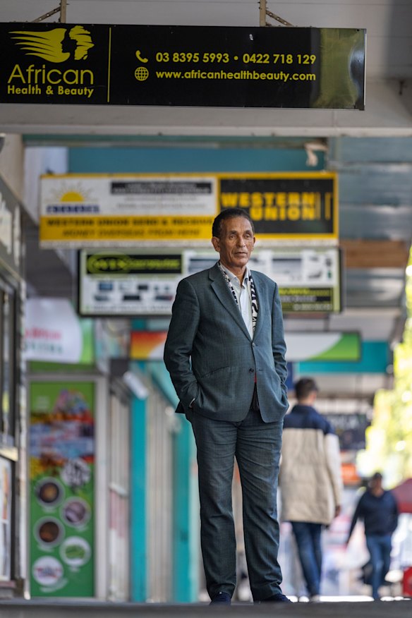 African community leader Berhan Ahmed said the cafe was not the right solution. 