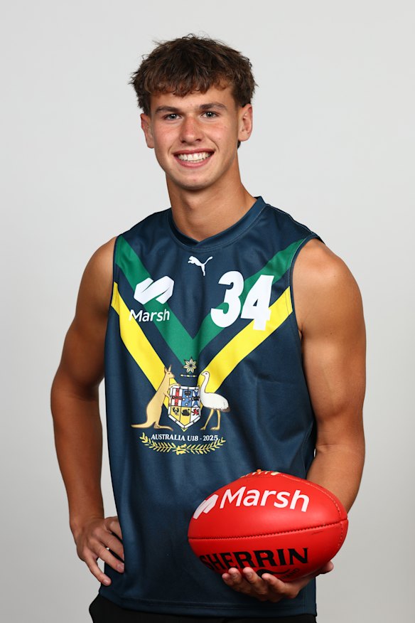 Cooper Duff-Tytler is the leading ruck prospect in the draft.