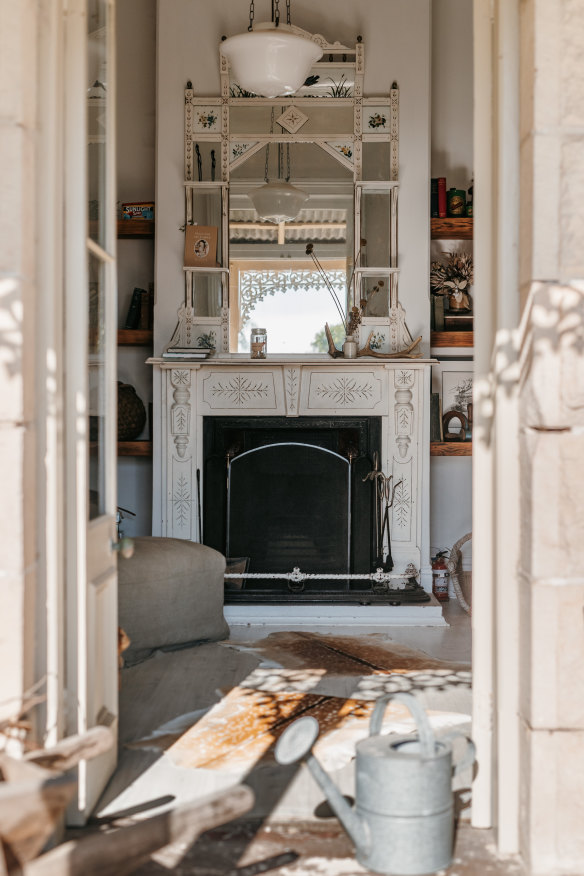 The cottage has cosy nooks and sun traps throughout.