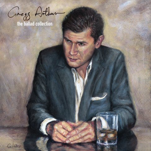Gregg Arthur’s self-portrait on an album cover.