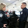 US Border Control officers in Washington, DC. Entering the country is not as simple as it once was.