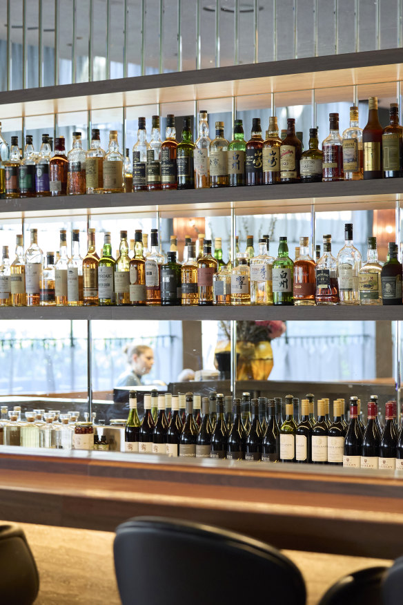 Take a seat at the bar.