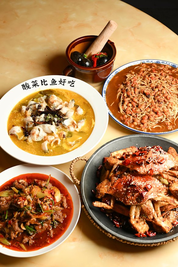A selection of go-to dishes at Red Cliff.