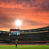 The T20 International Series between Australia and Sri Lanka was played before small crowds.