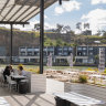 Perry’s is an all-day cafe at Valley Lake estate, hosued in a former quarry.