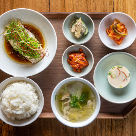 Saeseonjjim (fish dish). 