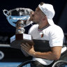 Dylan Alcott is the most famous man at the Australian Open