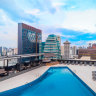 The rooftop pool.