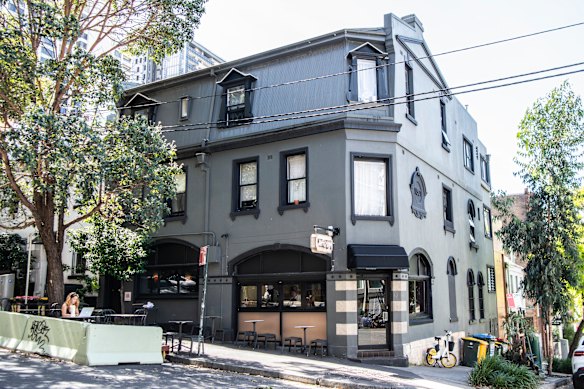 The former site of Bar Vincent in Darlinghurst.