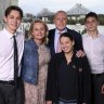 Peter Dutton and his family.