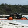 Defence Force helicopter crashes into Jervis Bay during counterterrorism exercise