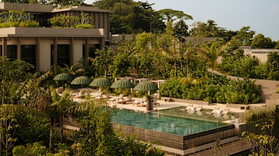 The main pool.