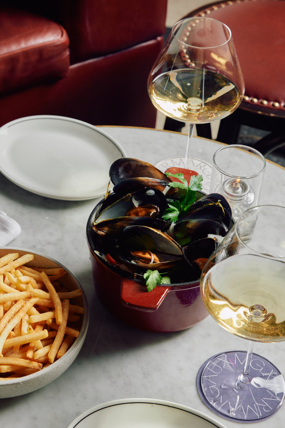 Mussel Mondays at Bar Margaux.