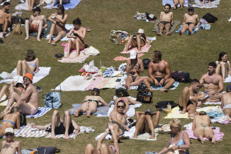 NSW Health Secretary Brad Hazzard said he was more concerned about unvaccinated people than crowds on Sydney's beaches.