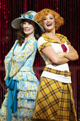 Annie Aitken (right) as Millie and Claire Lyon as Dorothy Brown.