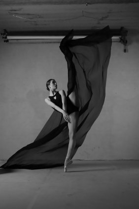 Vladyslava Ihnatenko of the United Ukrainian Ballet.