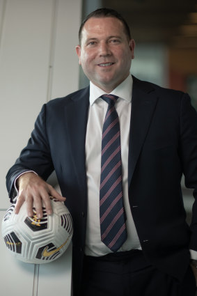 Football Australia CEO James Johnson.