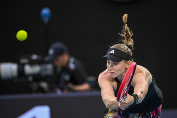 Elena Rybakina was defeated by Aryna Sabalenka in the Australian Open final.