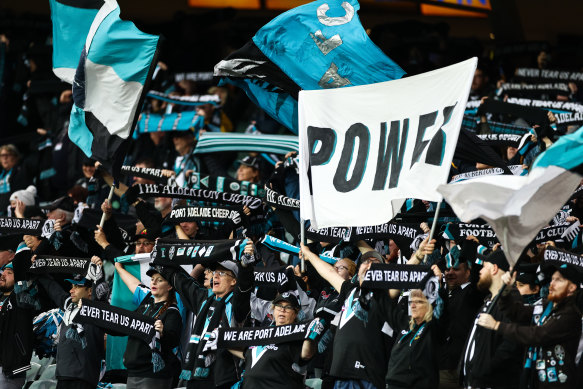 Not even two per cent of Port Adelaide members asked for a refund.