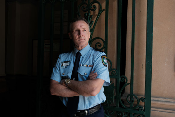 Assistant Commissioner Anthony Crandell, the Commander of Strike Force Parrabell and the former NSW Police Force Corporate Sponsor for Sexuality, Gender Diversity and Intersex.