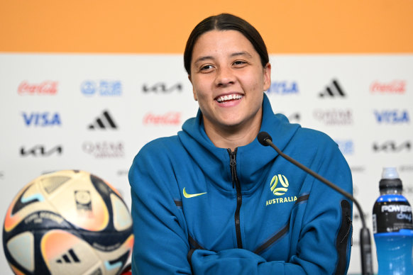 Like everyone else, Sam Kerr is sad the World Cup is almost over.
