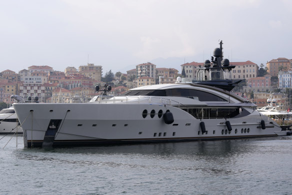 European governments are moving against Russian oligarchs to pressure Russian President Vladimir Putin to back down on his war in Ukraine, seizing superyachts and other luxury properties from billionaires on sanctions lists. 