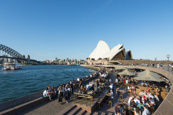 Opera Bar in Sydney.