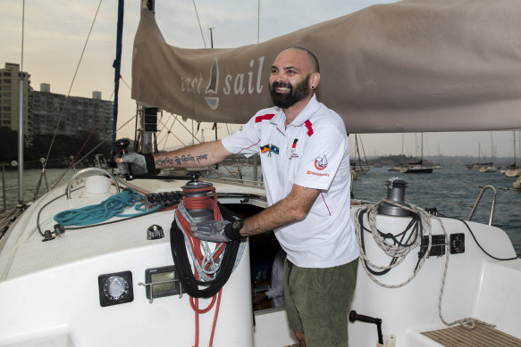 Danny Teece-Johnson: "I just loved that feeling of being out on the water and being free."